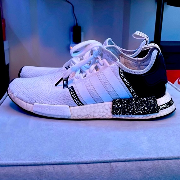 nmd speckle pack white